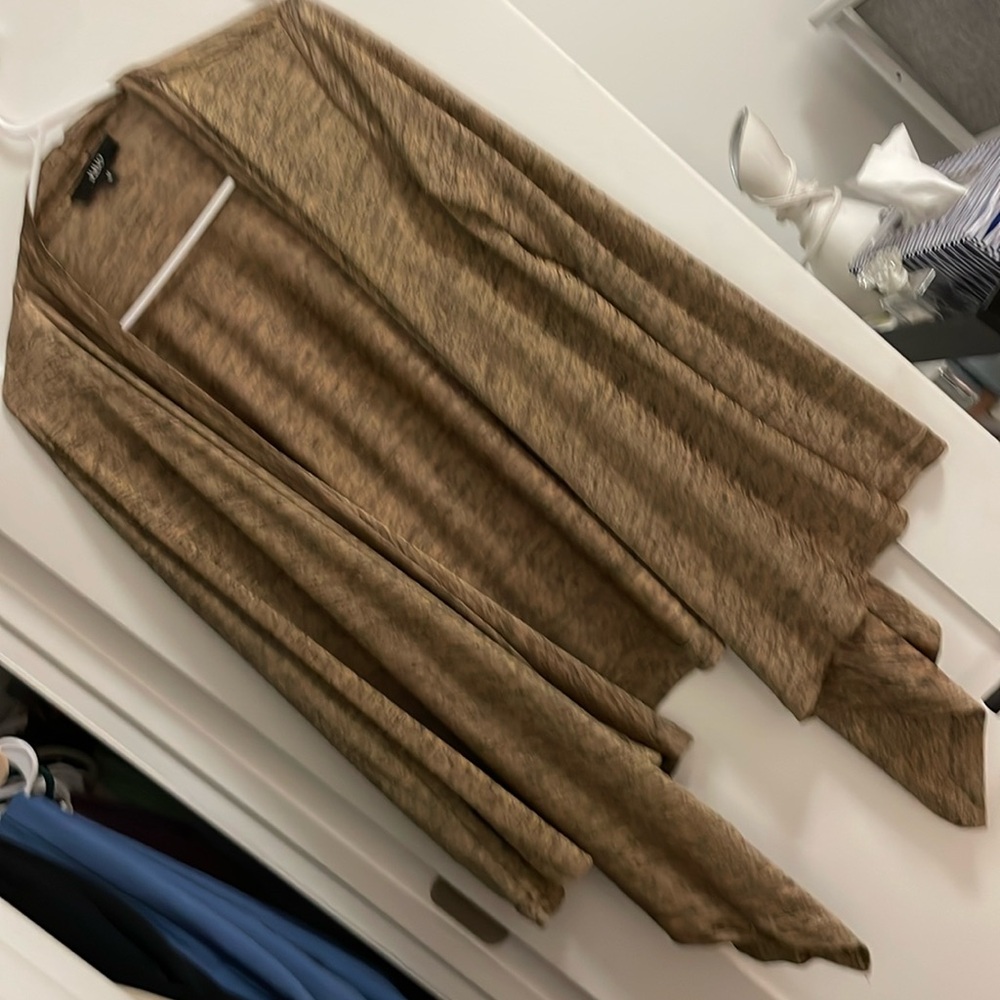 Long at the front sweater